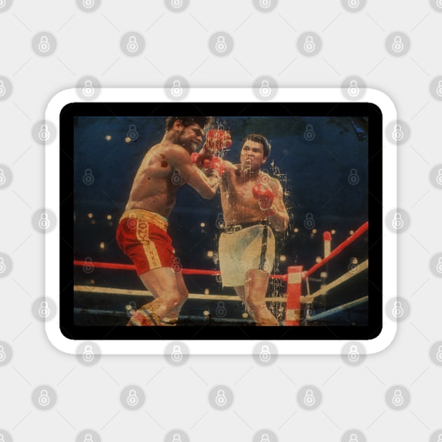 muhammad ali The Greatest-Vintage Magnet by lordwand