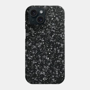 splatter seamless pattern with dark background Phone Case