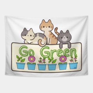 LEARN ABOUT RECYCLING CUTE KITTIES Tapestry