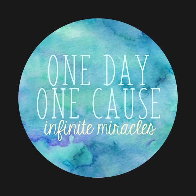 One Day, One Cause Dark Watercolor by annmariestowe