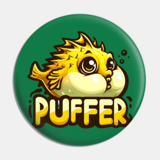 Puffer Fish Pin