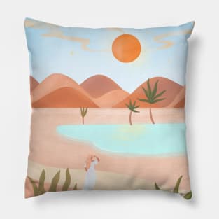 Desert Oasis Pillow