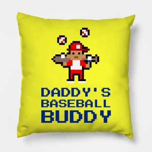 Daddy's Baseball Buddy | Cute Baseball Kid Pillow