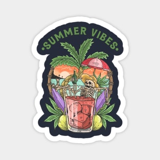 summer vibes Magnet