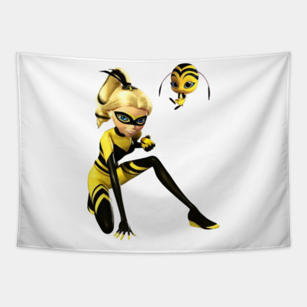 Queen Bee Pollen Miraculous Ladybug Tapestry Teepublic