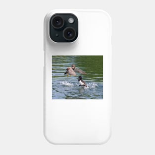 Gadwall V's Tufted Duck Phone Case