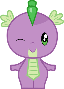 Cutie Mark Crew Spike Magnet