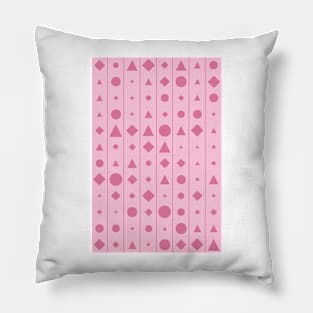 Gift for Valentines Day - Geometric Pattern - Shapes #6 Pillow