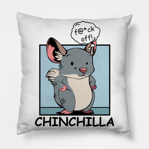 Chinchilla Pillow by Lumio Gifts