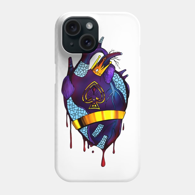 Royal Heart Phone Case by kenallouis