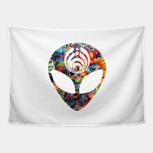 EDM BASS ALIEN Tapestry