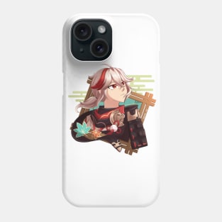 Kazuha Badge Phone Case