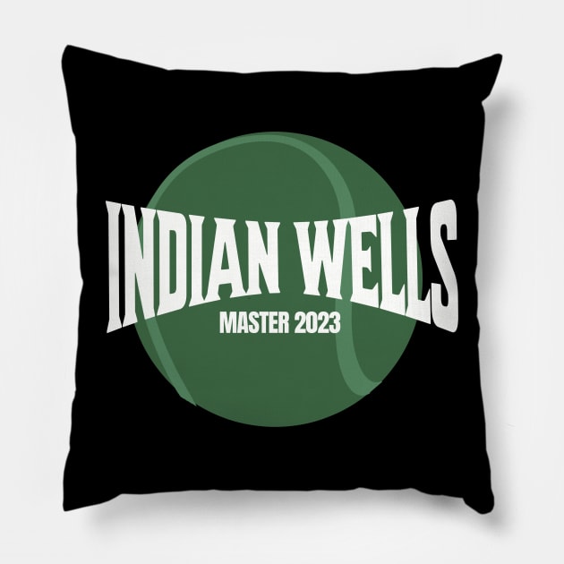 Indian wells Pillow by J Best Selling⭐️⭐️⭐️⭐️⭐️