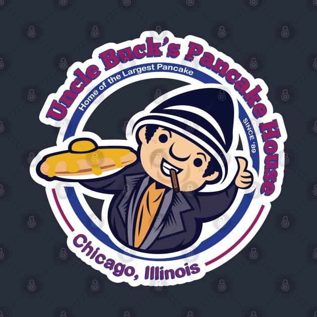 Uncle Buck's Chicago Pancake House by DeepDiveThreads