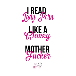 I read lady porn - light T-Shirt