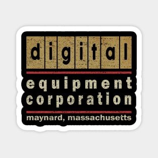 Digital Equipment 1960s Magnet