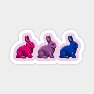 Bi Bunnies Magnet