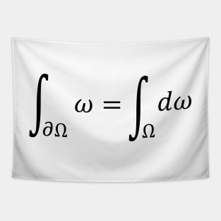 Generalized Stokes Theorem Equation Tapestry