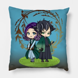 Healer and Ronin Pillow