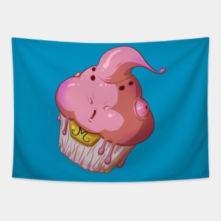 Majin Buu Cupcake Tapestry