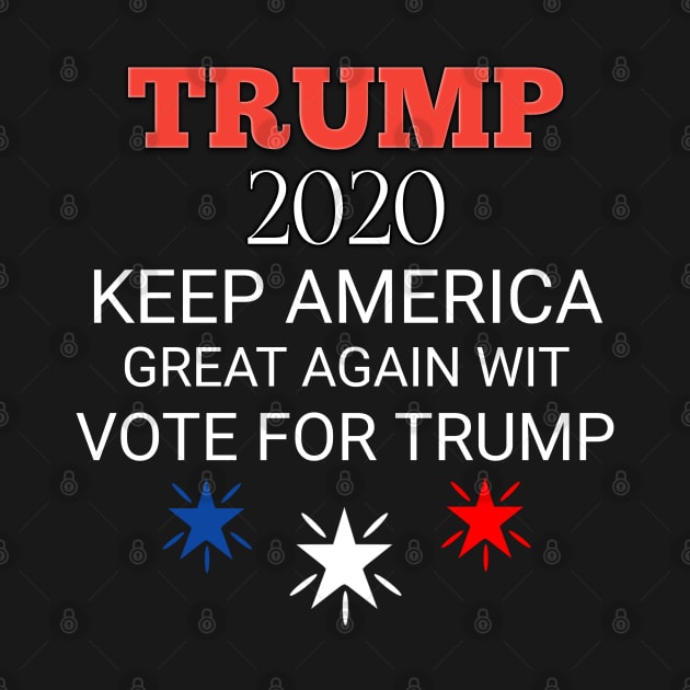 Trump T-shirt Vote for Trump 2020 by Blue Diamond Store