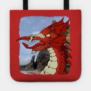 Scaly Welsh Dragon Tote