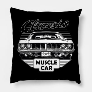 Plymouth Hemi Cuda Classic American Muscle Car 70s Pillow