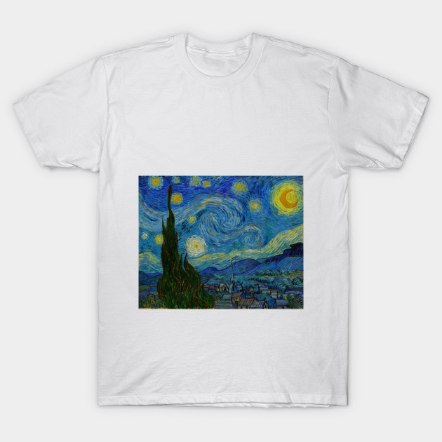 van gogh t shirt