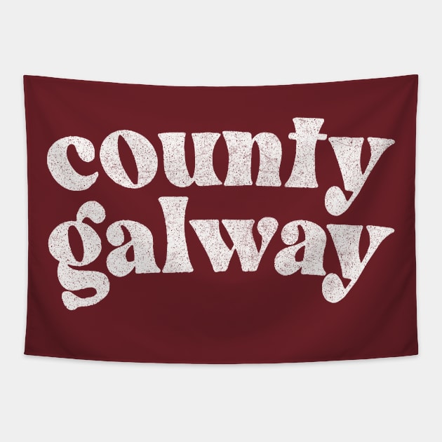 County Galway - Irish Pride County Gift Tapestry by feck!