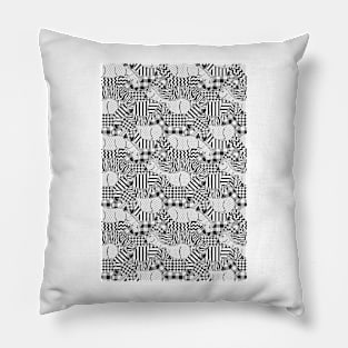 crazy zebra heard Pillow