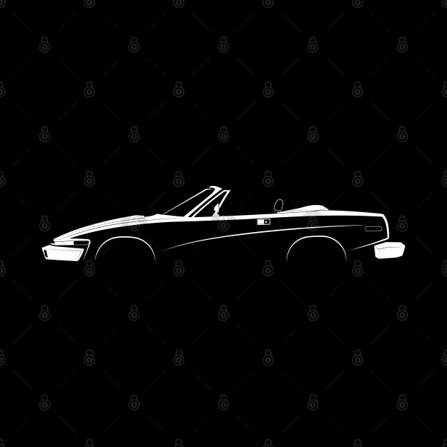 Triumph TR8 Silhouette by Car-Silhouettes