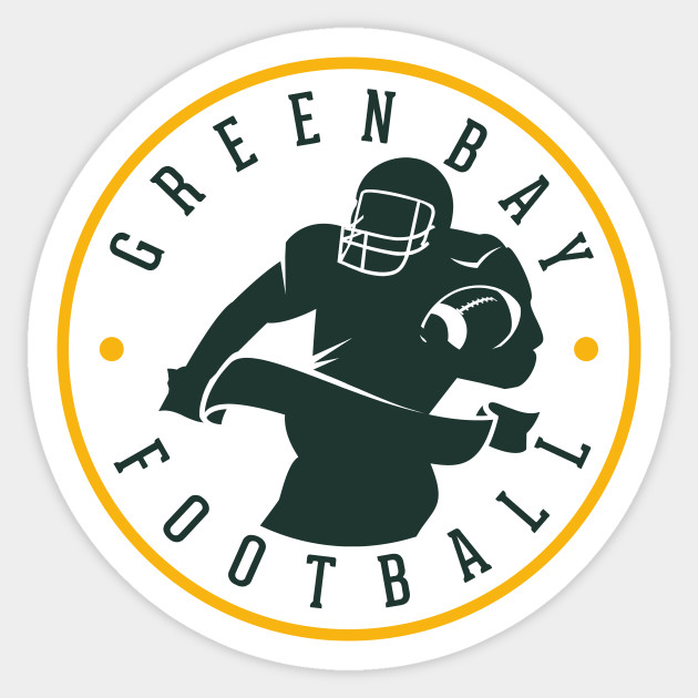 Super Bowl Green Bay Packers Football Team Color Super Bowl Nfl Art Sticker Teepublic