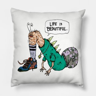 Life is Beautiful Pillow