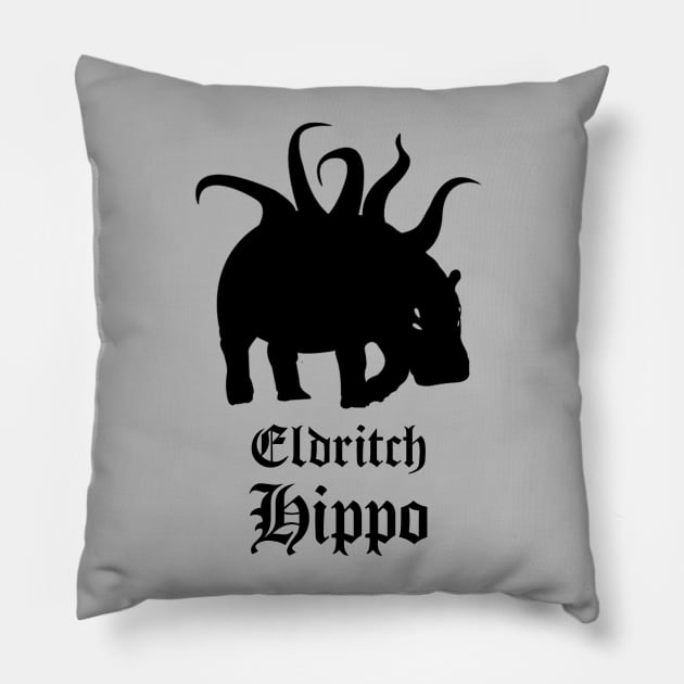 Eldritch Hippo Pillow by EldritchHippo