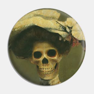 The Late Miss Victorian Gothic Pin