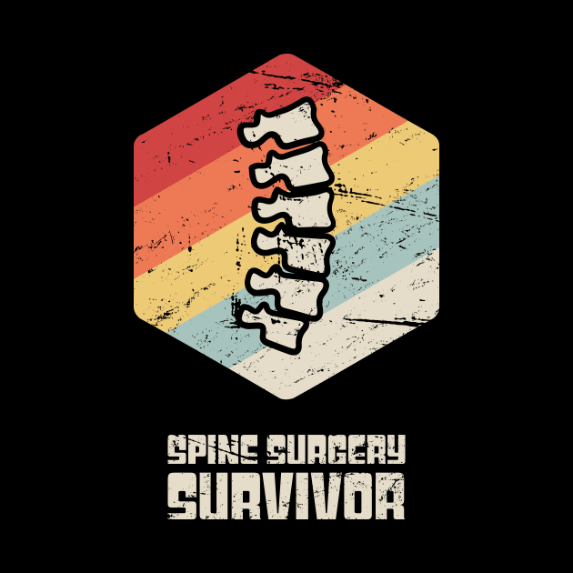 Spinal Fusion - Spine Back Surgery Get Well Gift by Wizardmode