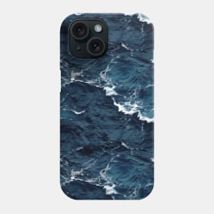 Midnight Serenade: Photorealistic Ocean Whispers Phone Case