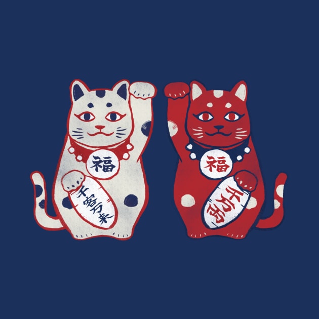 Maneki Neko（招き猫） by akaneyabushita