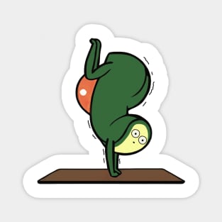 Funny yoga Magnet