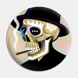 MISTER SKULL Pin