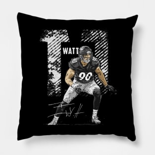 T.J. Watt Pittsburgh Bold Pillow