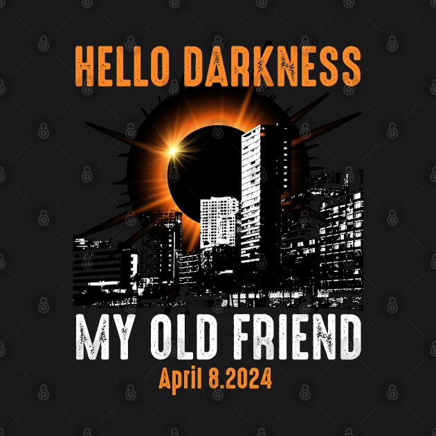 Hello Darkness My Old Friend Solar Eclipse April 08, 2024 by GreenCraft