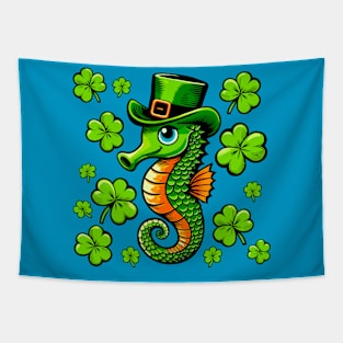 St. Patrick’s Day Seahorse Tapestry