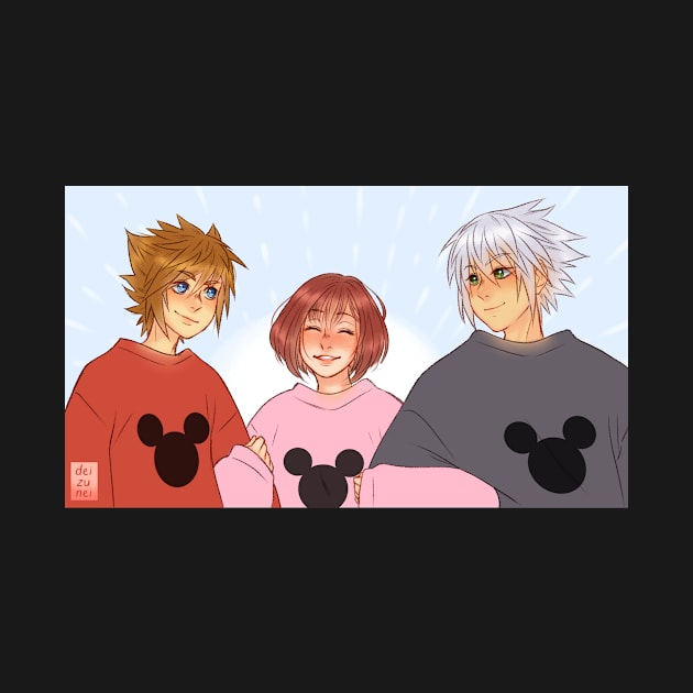 KH Trio by deizunei