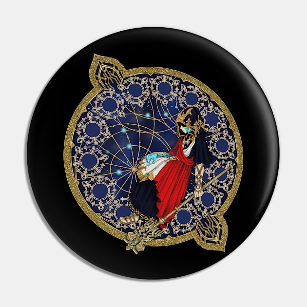 Stained glass Graha Pin by WtfBugg