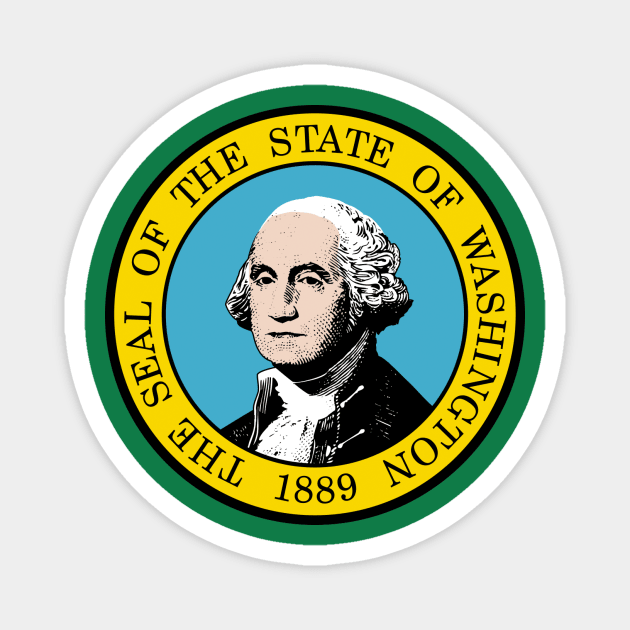 WASHINGTON STATE REPRESENT Magnet by SkarloCueva