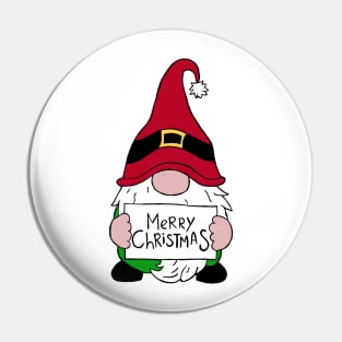Christmas gnome Pin