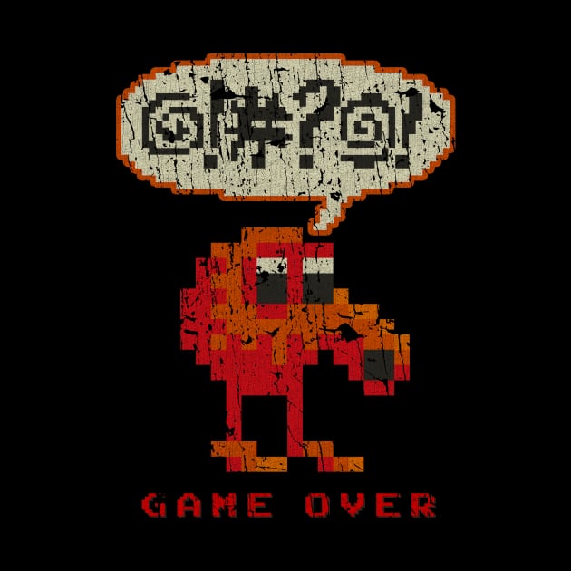 RETRO STYLE -Qbert Game Over by MZ212