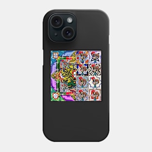 Portuguese folk art Phone Case