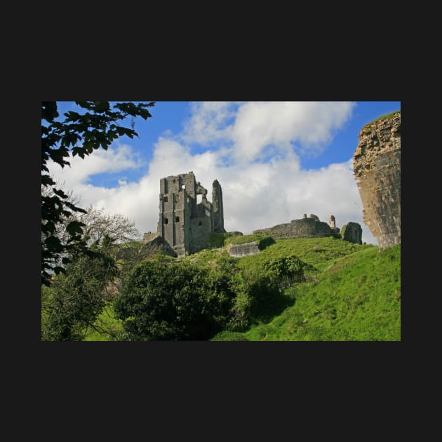 Ruins of Corfe Castle by RedHillDigital